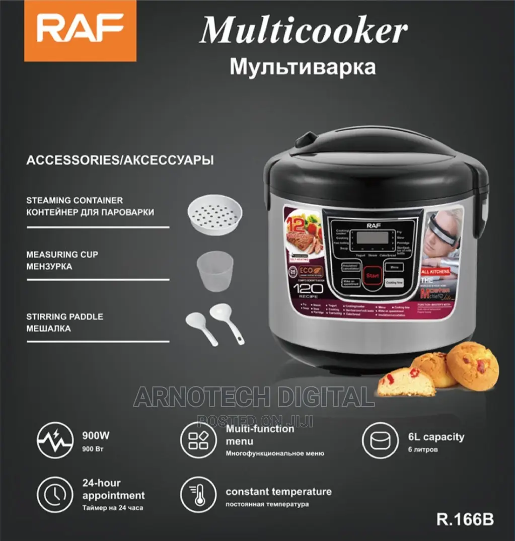 Digital 6L Nonstick 12 Functions Pressure Cooker