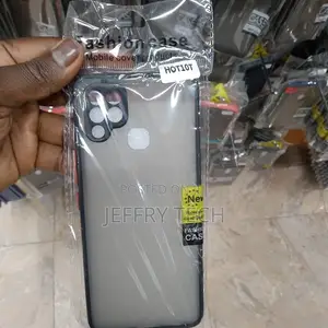 Back Cover for Infinix Hot 10T Back Case Full Camera