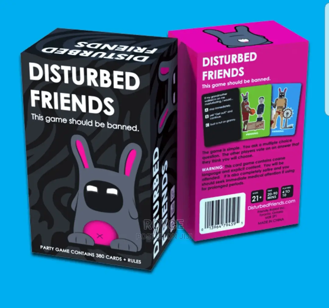 Disturbed Friends Cards Game