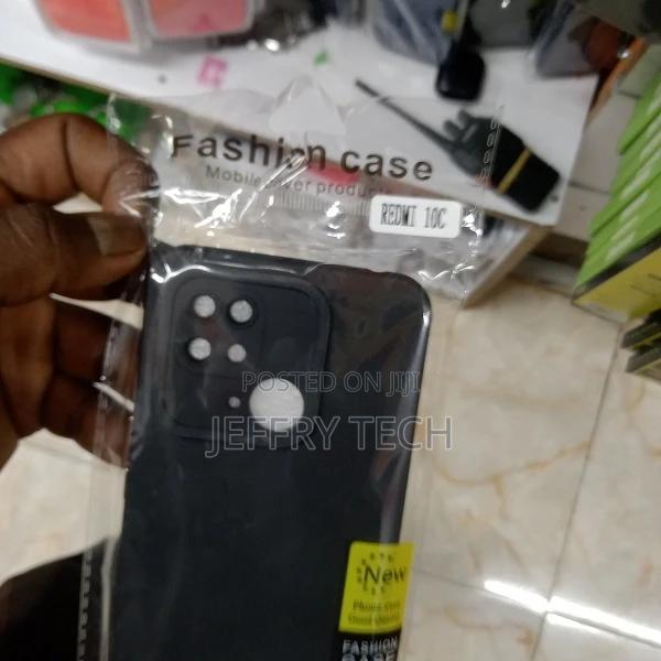 Xiaomi Redmi 10C Case Soft Silicone Matte Camera Protective - thumbnail 3