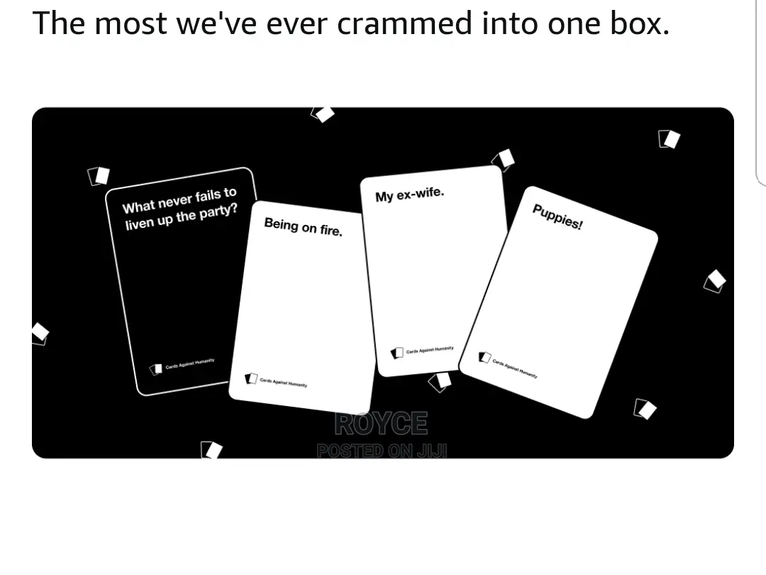 Cards Against Humanity Game