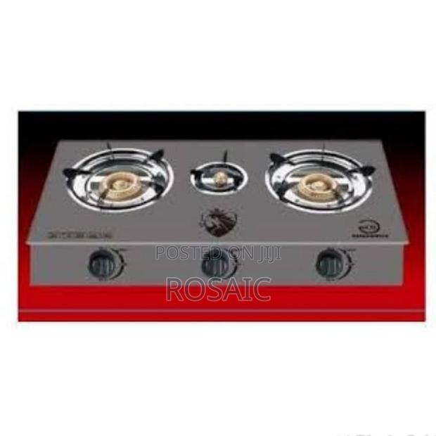 Eurochef 3burner Glass Cooker - main view