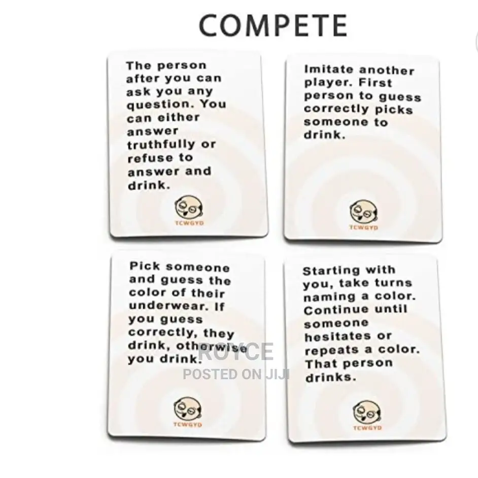 These Cards Will Get You Drunk
