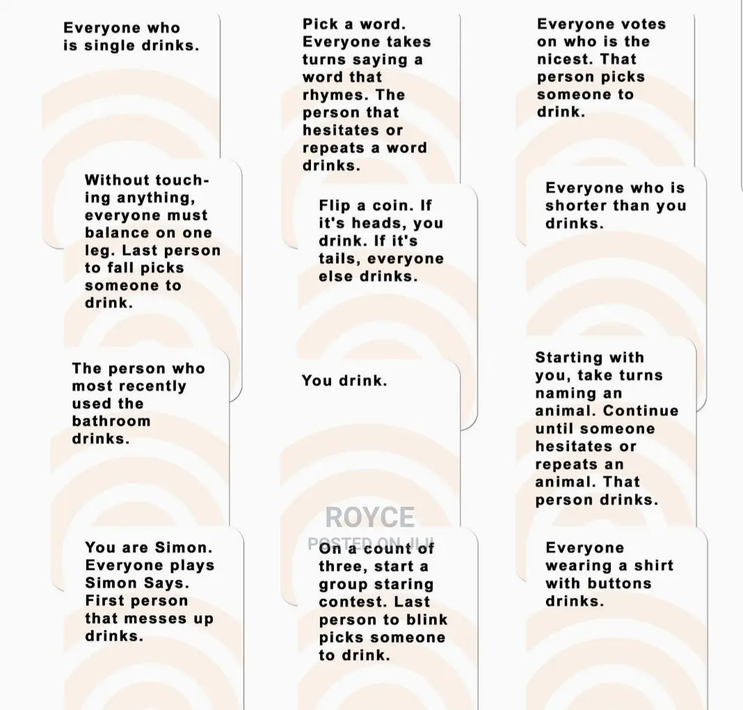 These Cards Will Get You Drunk