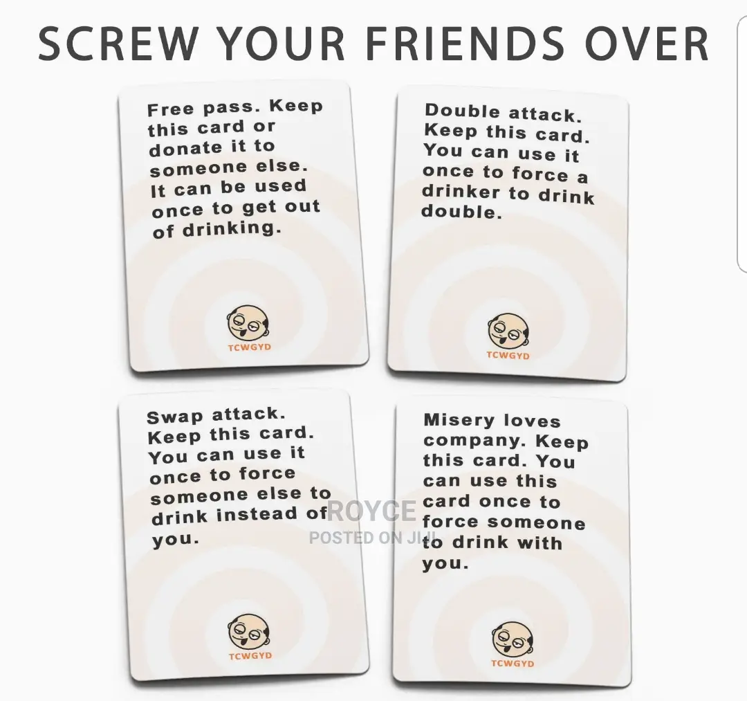 These Cards Will Get You Drunk