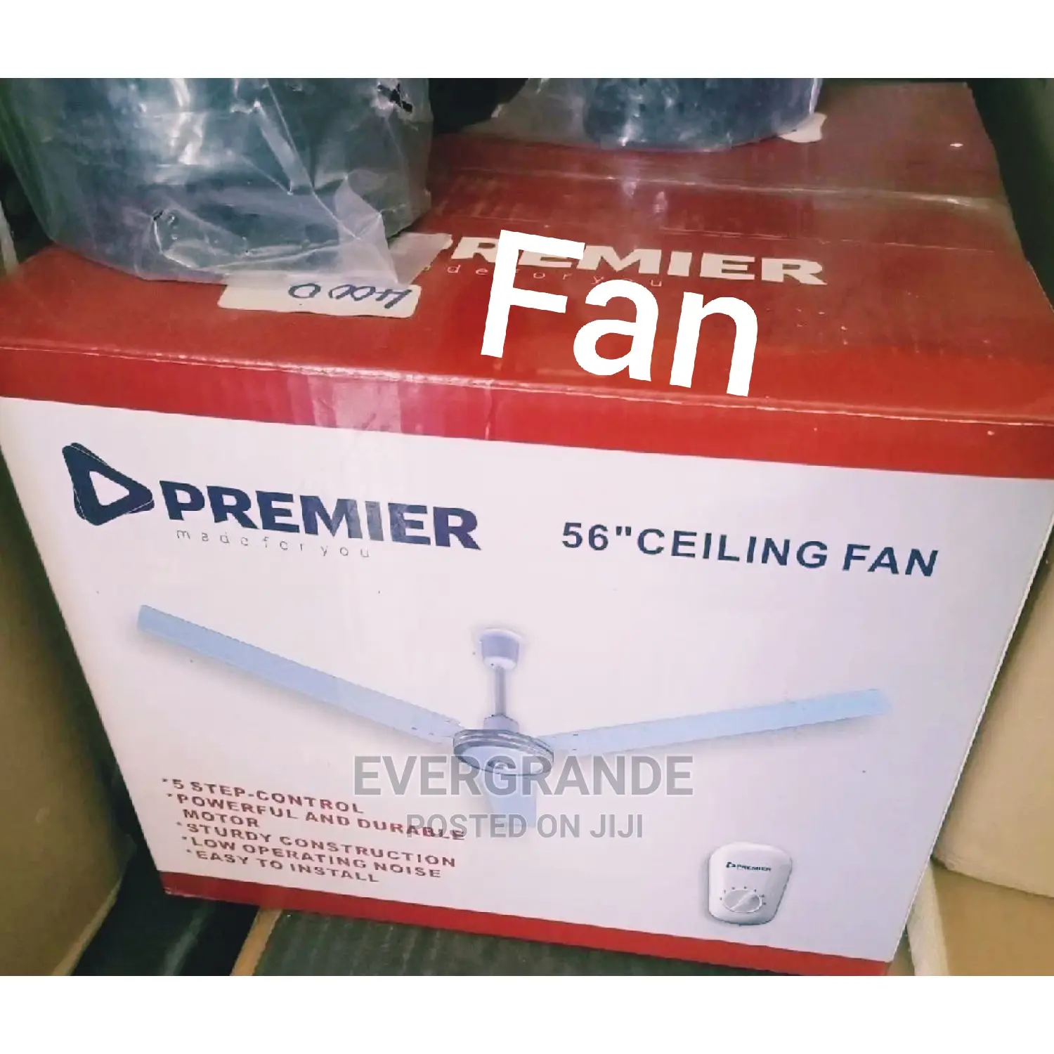 Ceiling Fan 56" Premier Cash 2799