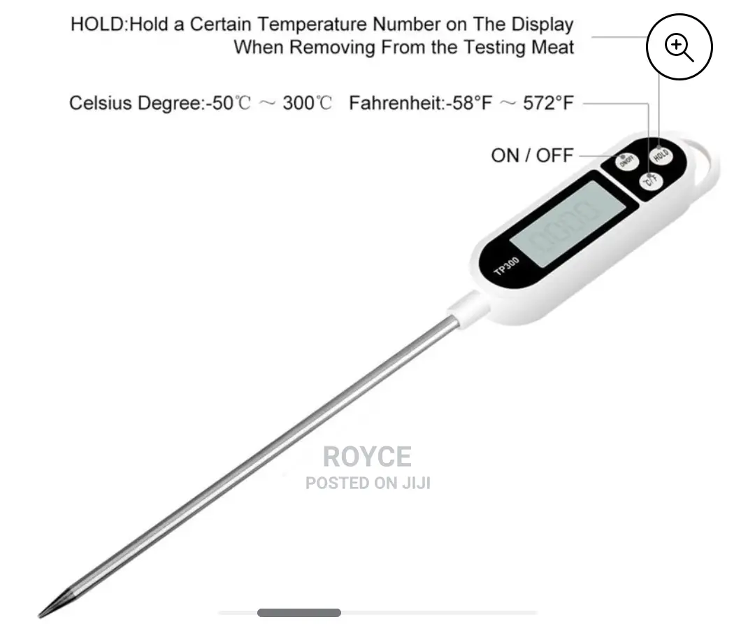 Digital Probe Kitchen Thermometer