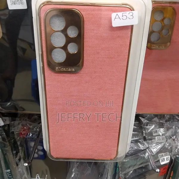 KARWAN Back Cover for SAMSUNG Galaxy A53 Gold