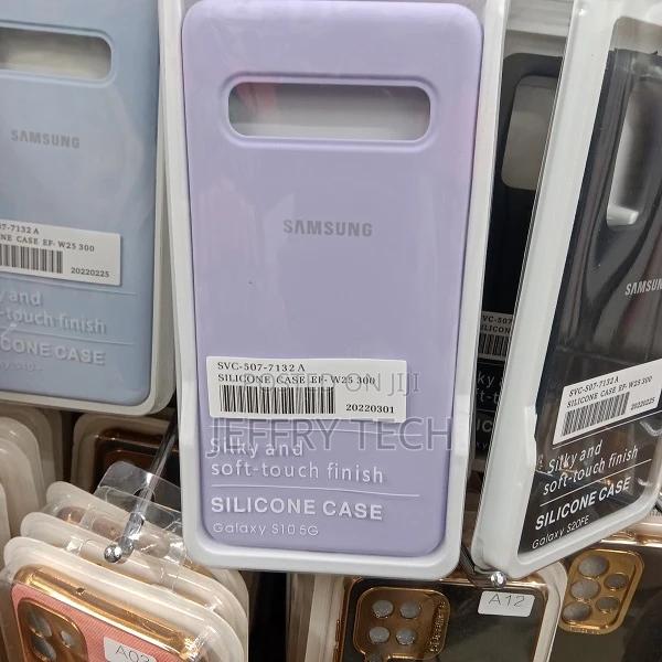 Back Cover for Samsung S10 Plus Liquid Silicone Case With So - main view