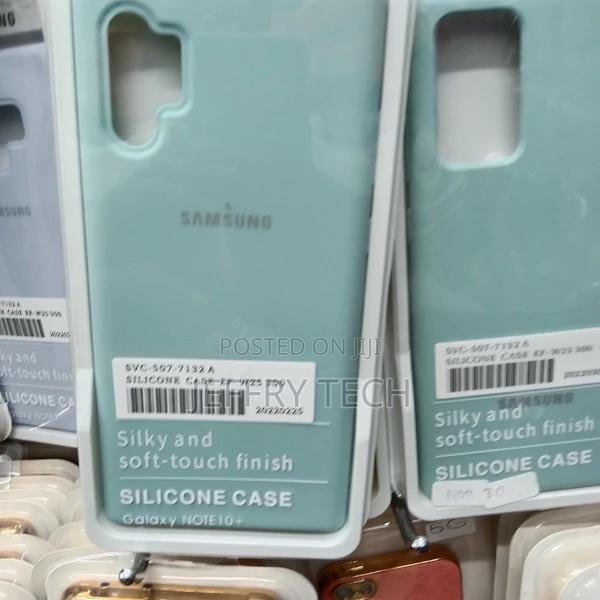 Back Cover for Samsung Note 10 Plus Liquid Silicone Case Wit - thumbnail 2