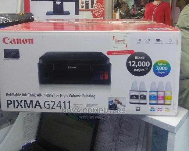 Canon PIXMA G2411 Refillable Inktank AIO Printer