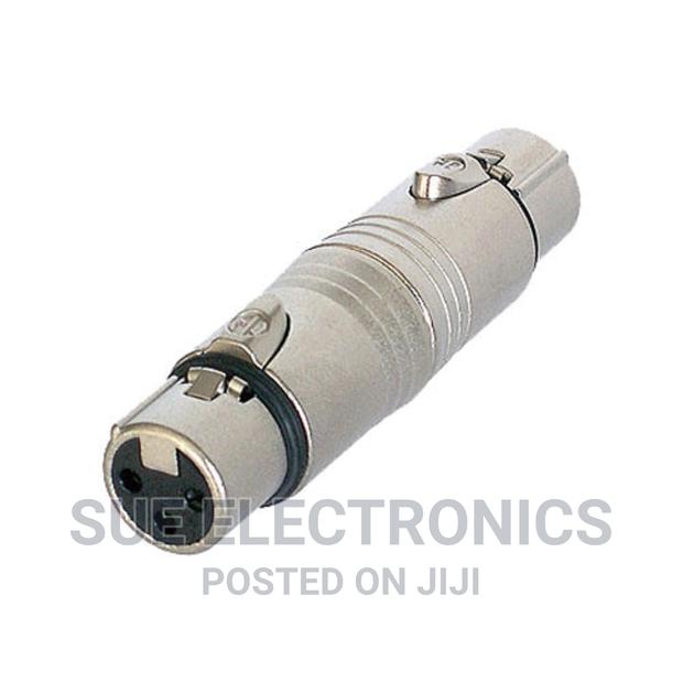 Metalic XLR Female to XLR Female Coupler