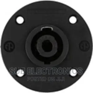 Round Speakon 4 Pole Female Panel Mount Jack Connector