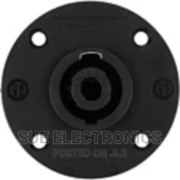 Round Speakon 4 Pole Female Panel Mount Jack Connector