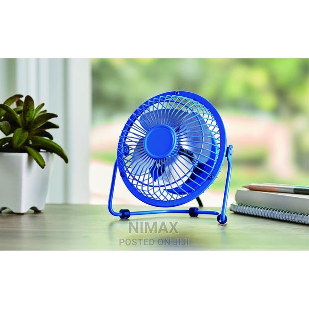 Mini Usb Operated Fan Blue Color