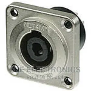 Speakon 4-Pole Male Chassis Plug