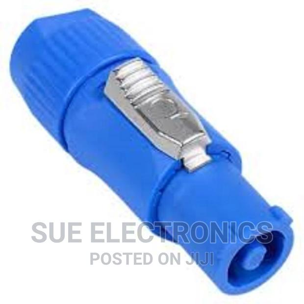 Powercon Plastic Plug Panel Connector