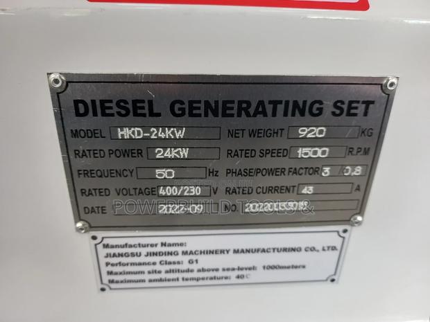 30KVA HISAKI Diesel Generator - thumbnail 4