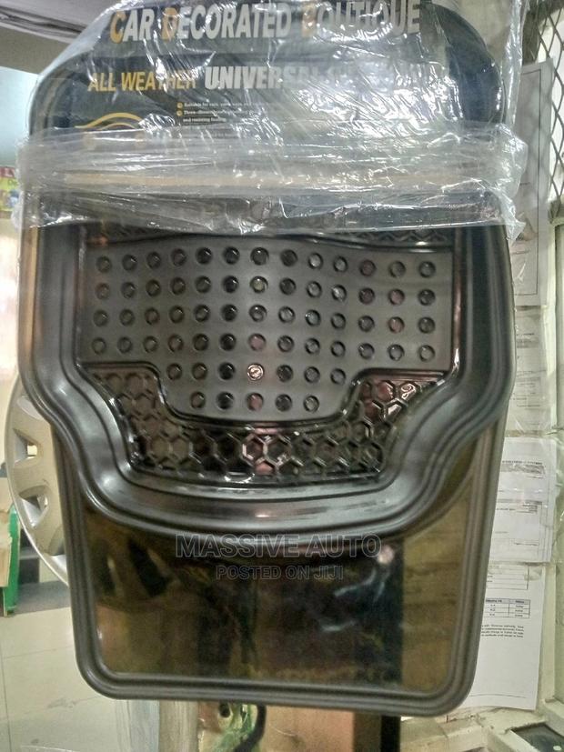 Clear Black Floor Mats
