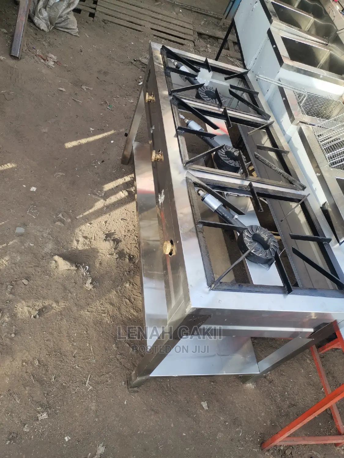 Three Burner Stainless Steel
