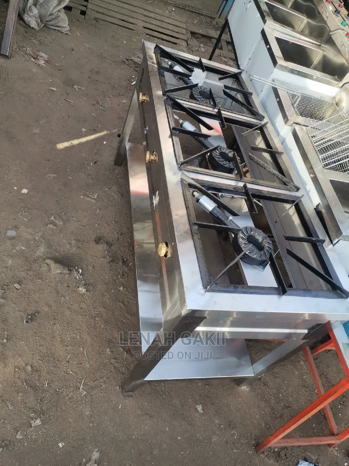 Three Burner Stainless Steel