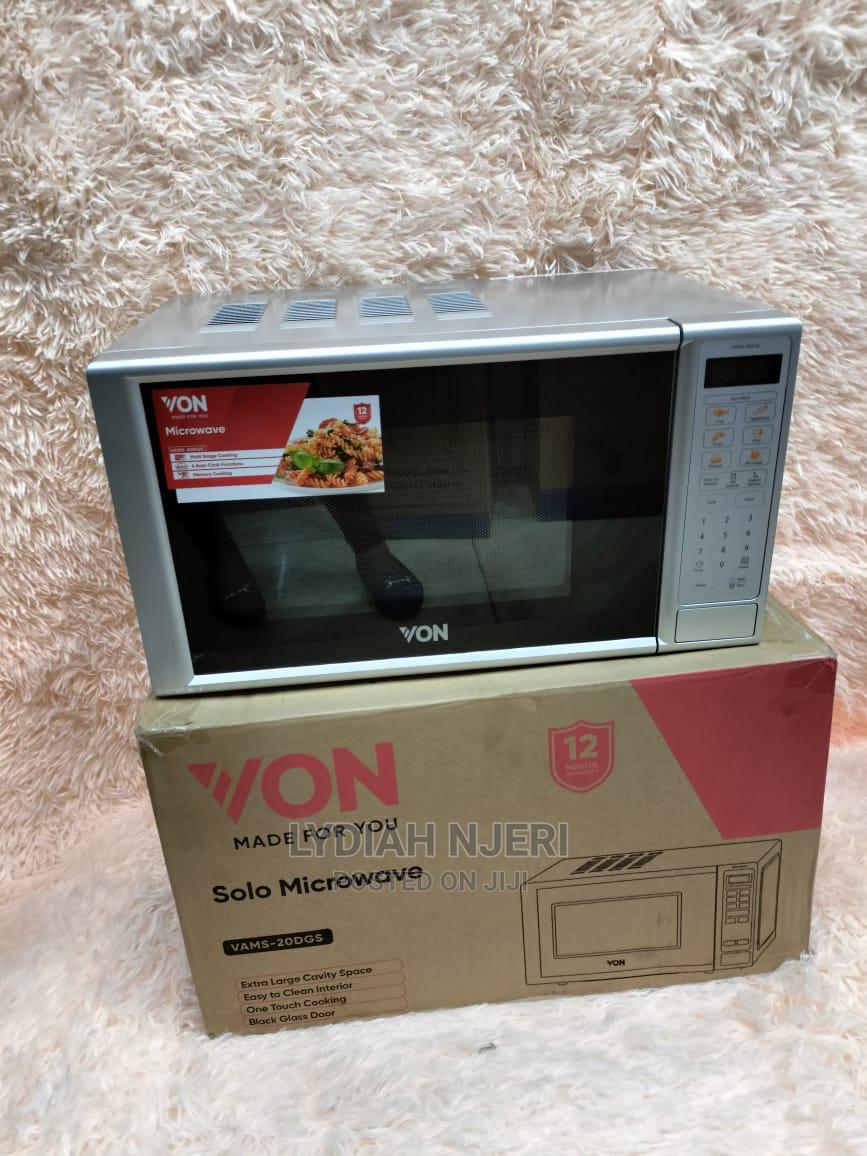 VON HMS210DS/VAMS20DGS Digital Solo Microwave Oven 20L in Nairobi