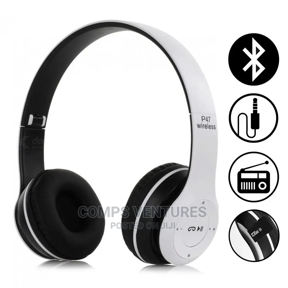 P47 Wireless Head Phones