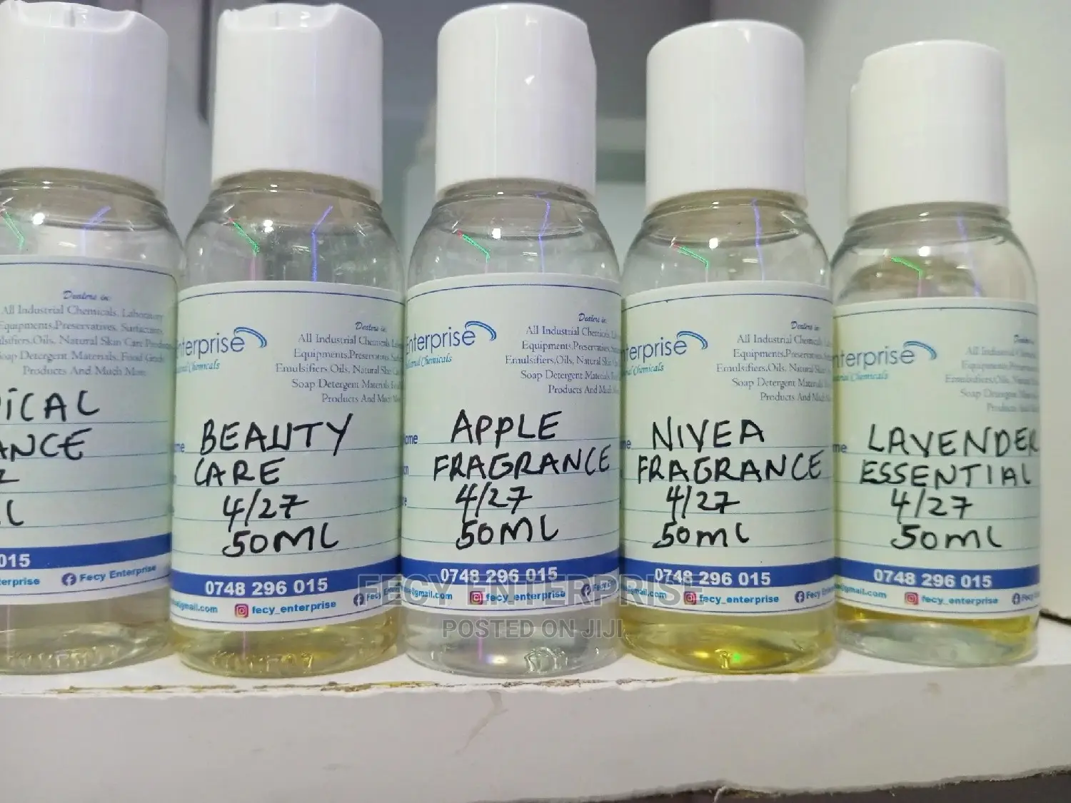 Fragrances/Scents/Perfumes Available