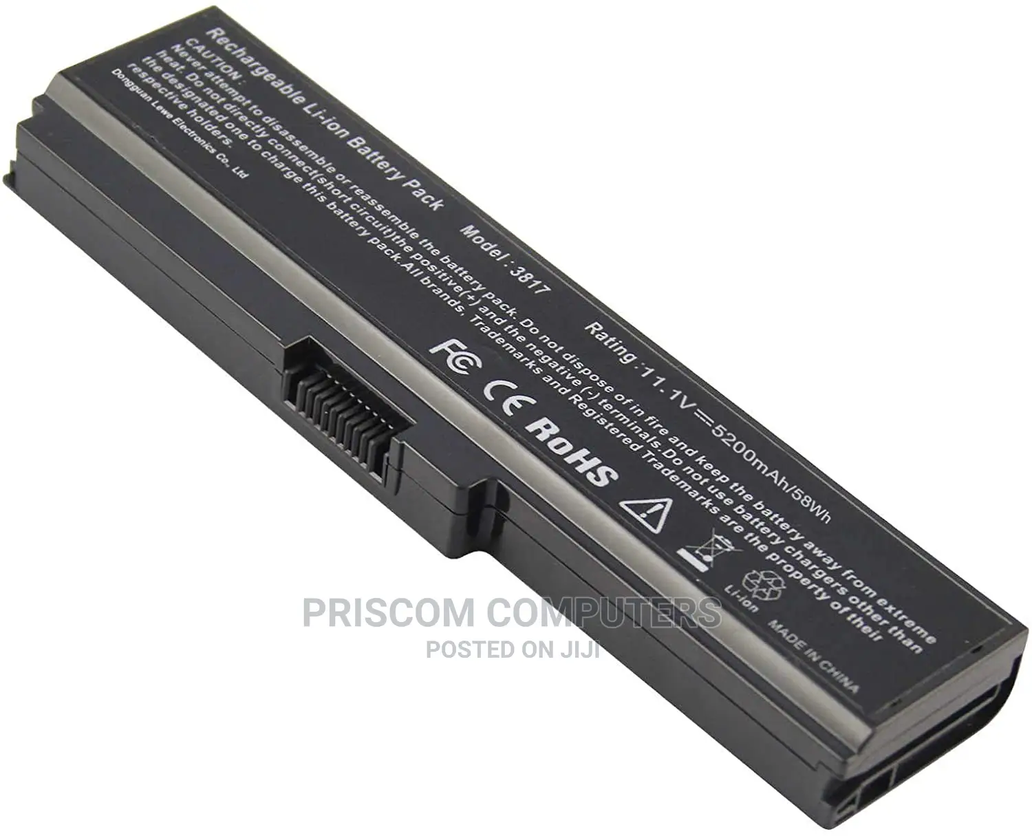 Toshiba Satellite A660 L745 C655 C675 C675 L645 L655 Battery