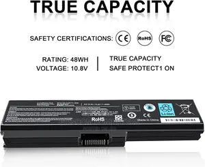 Toshiba Satellite A660 L745 C655 C675 C675 L645 L655 Battery