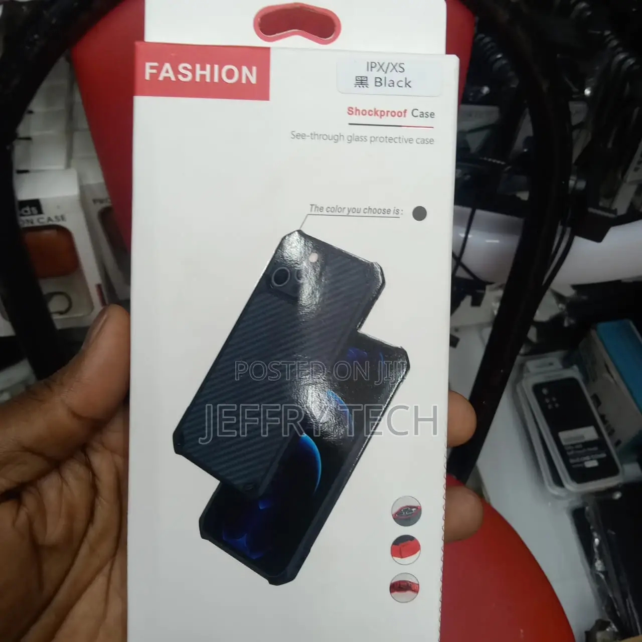 Fashion Case iPhone X/Xs Shock Proof Case