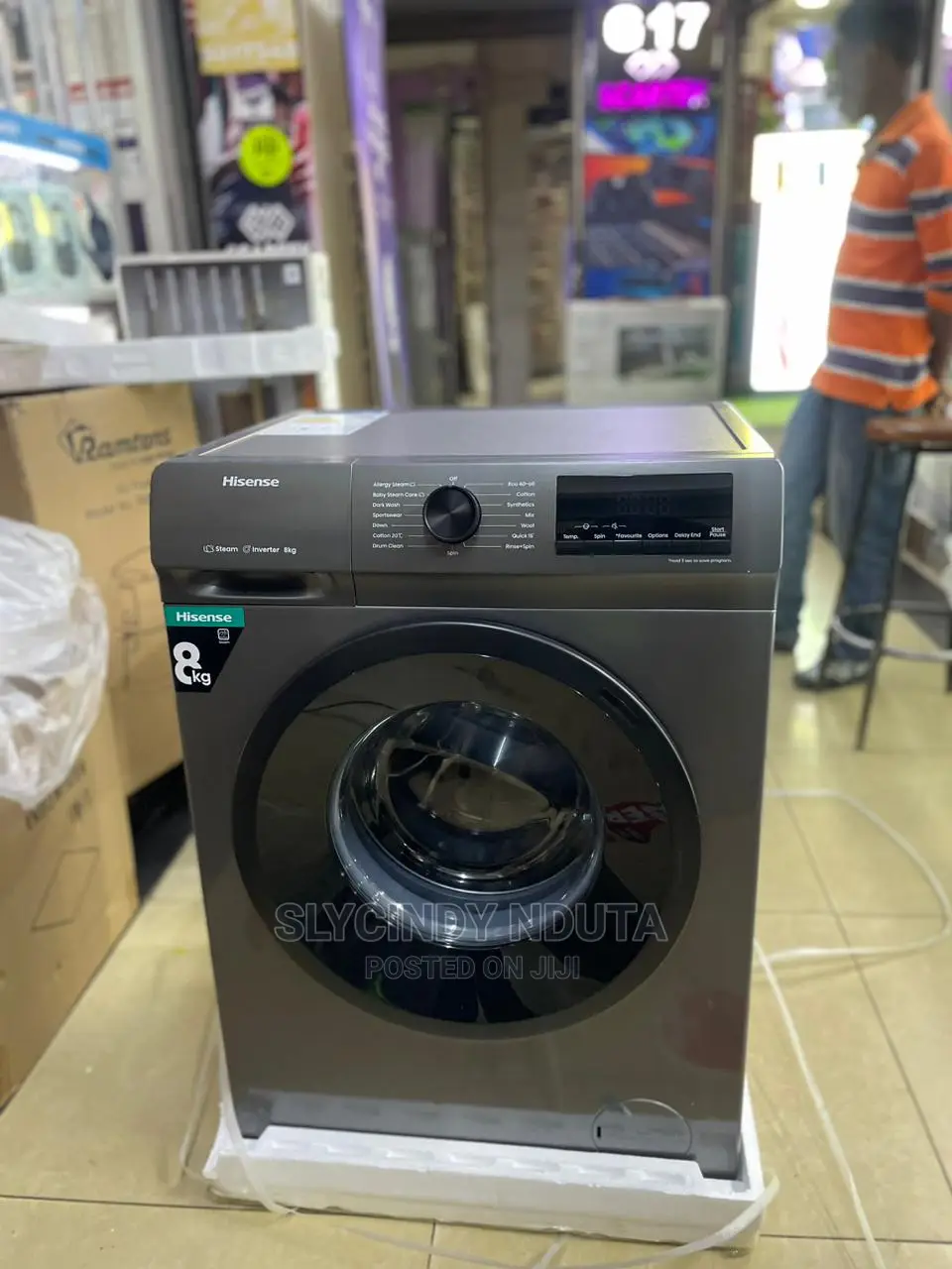 Hisense 8kg Front Load Washing Machine (New)