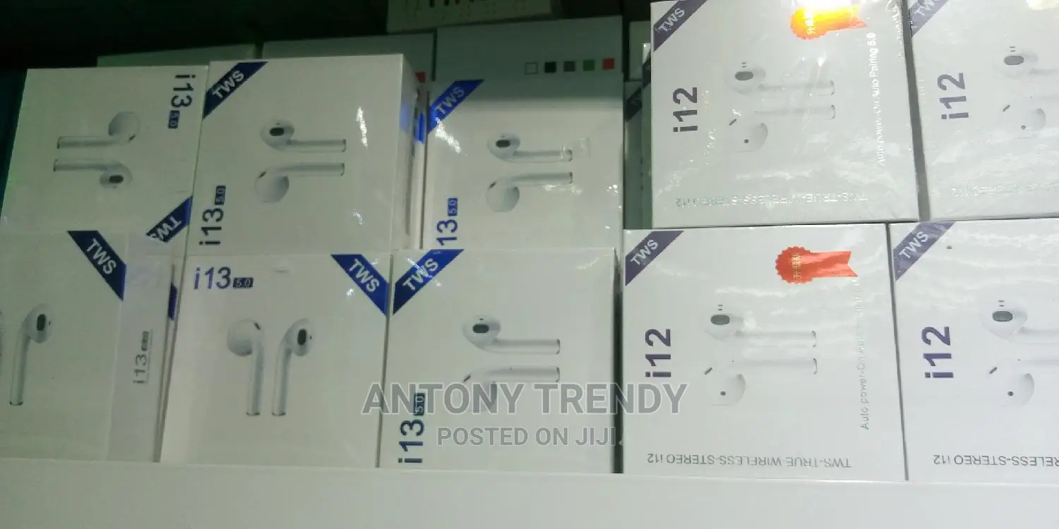 I12 and 13 Bluetooth Earpieces