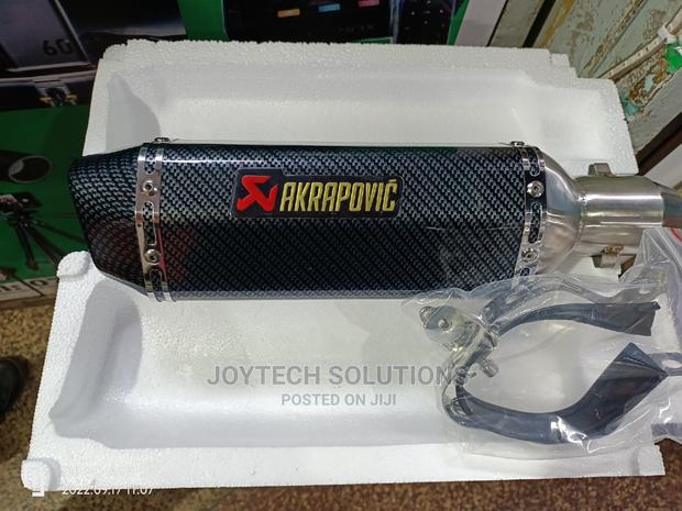 Motorcycle Exhaust System. Akrapovic With Dp Killer.
