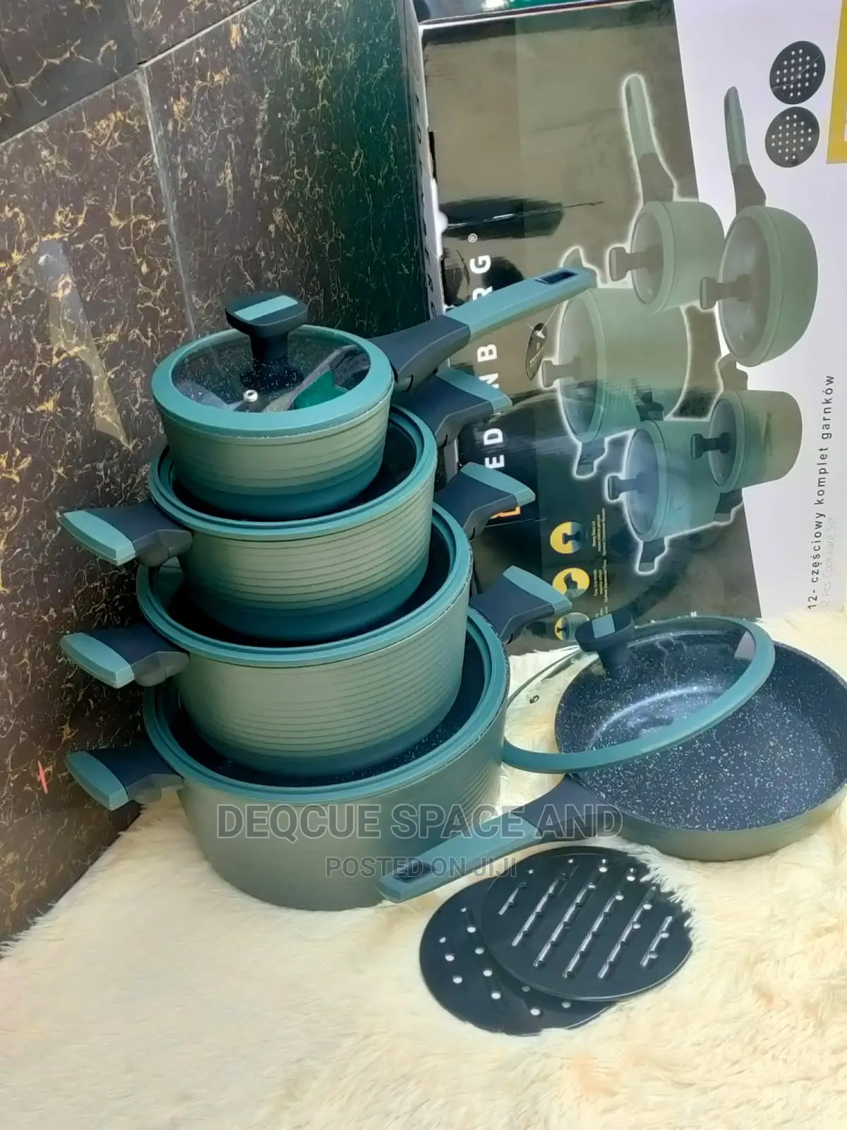 Edenberg ED5648 12 Piece Cooking Pots in Nairobi Central Kitchenware