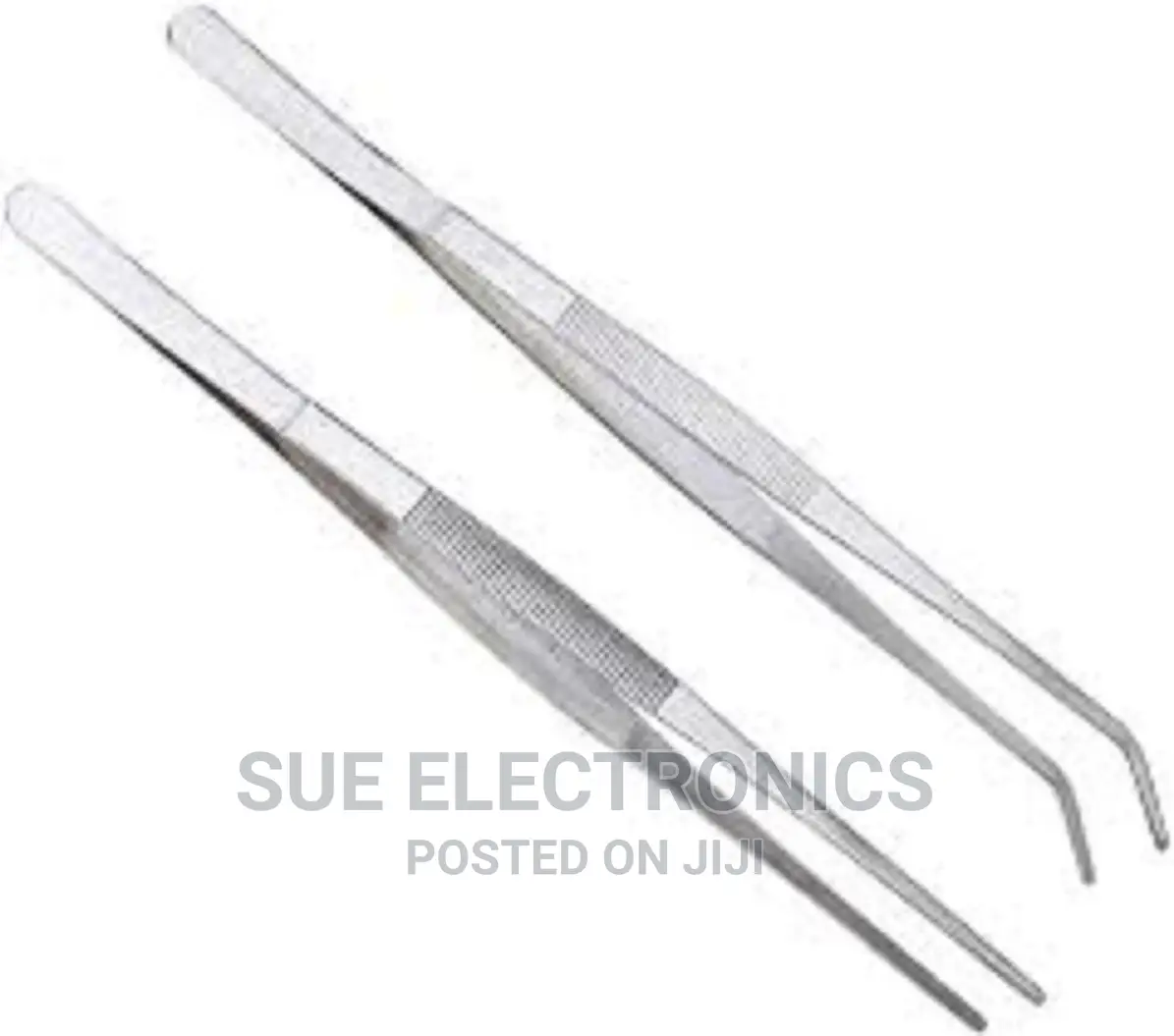 Curved Stainless Steel Tweezers