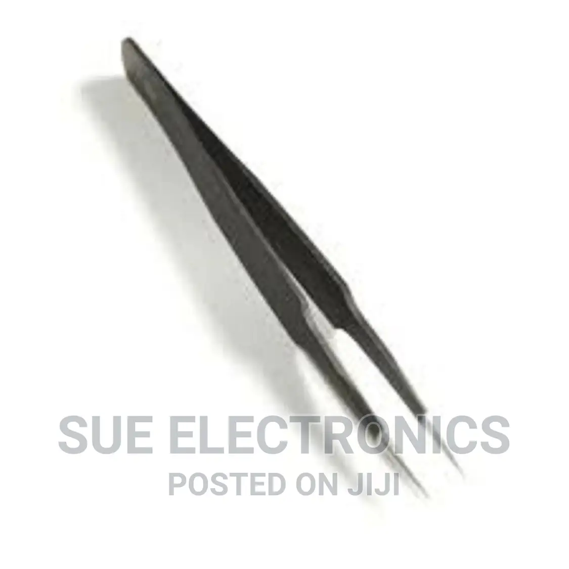 Plastic Handles Pointed Metalic Tweezers