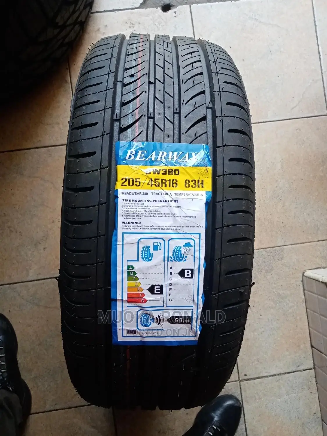 205/45r16 TYRE