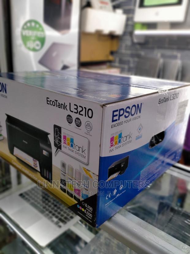 Epson Ecotank L3210 All in One Colored Printer - thumbnail 3