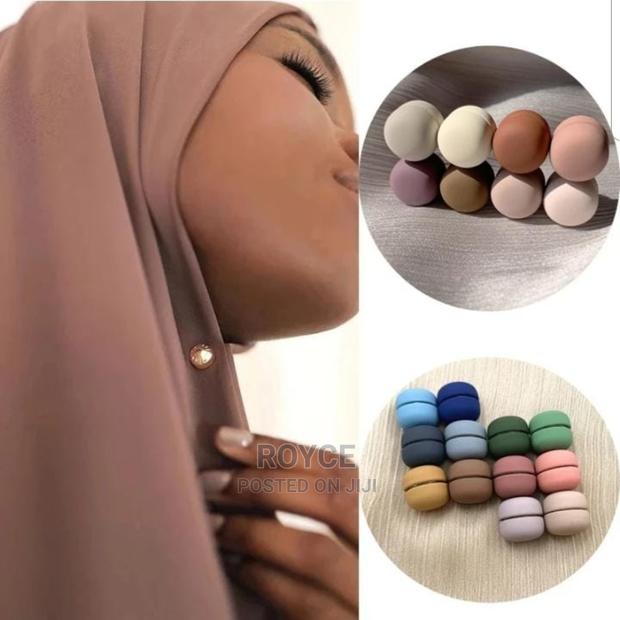 Hijab Holder Magnetic Set_4pairs - thumbnail 3