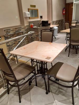Set of 4 Restaurant Chairs and a Table - thumbnail 2