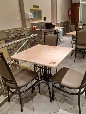 Set of 4 Restaurant Chairs and a Table