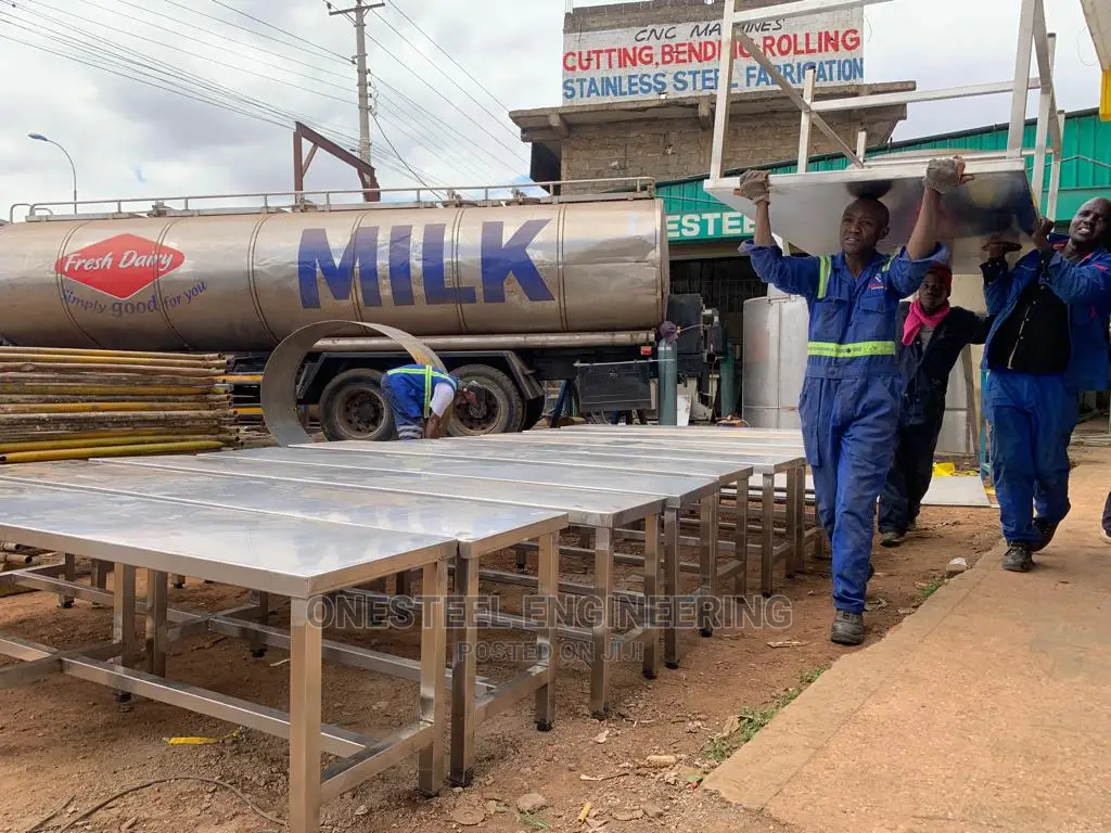 Commercial Stainless Steel Benches