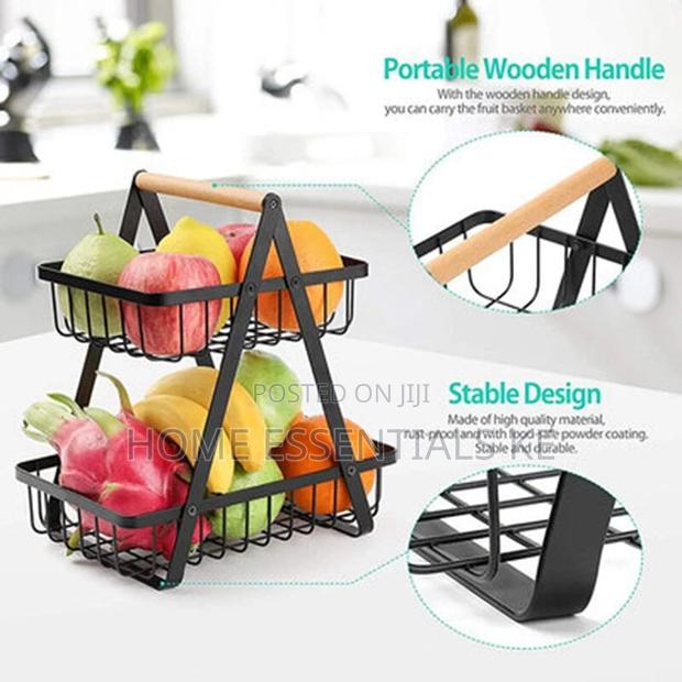 *Metallic Fruit Rack Available in Black - thumbnail 6