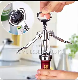 Stainless Steel Cork Screw Wine Opener