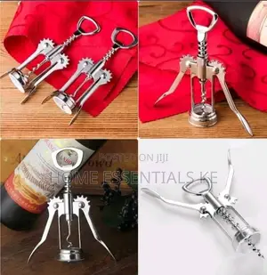 Stainless Steel Cork Screw Wine Opener