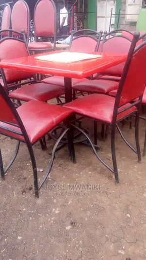 Set of 4 Restaurant Chairs and Table