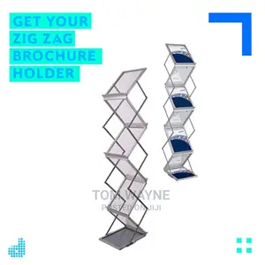 Zigzag Bronchure Holder, A4 Size