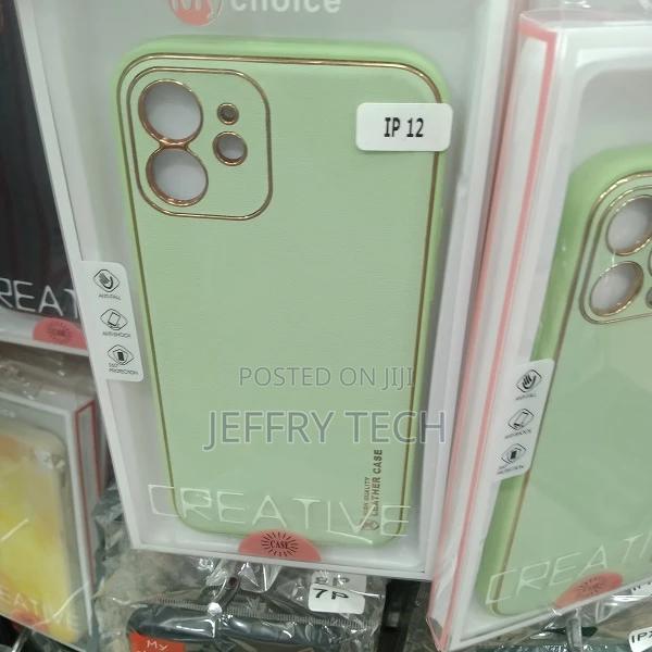 Back Cover for Apple iPhone 12 (Green, Pack Of: 1)
