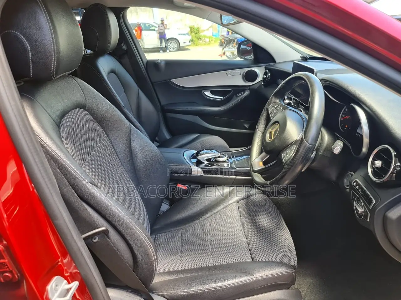 Mercedes-Benz C180 2015 Red